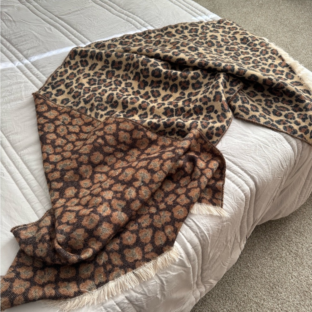Leopard Print Scarf